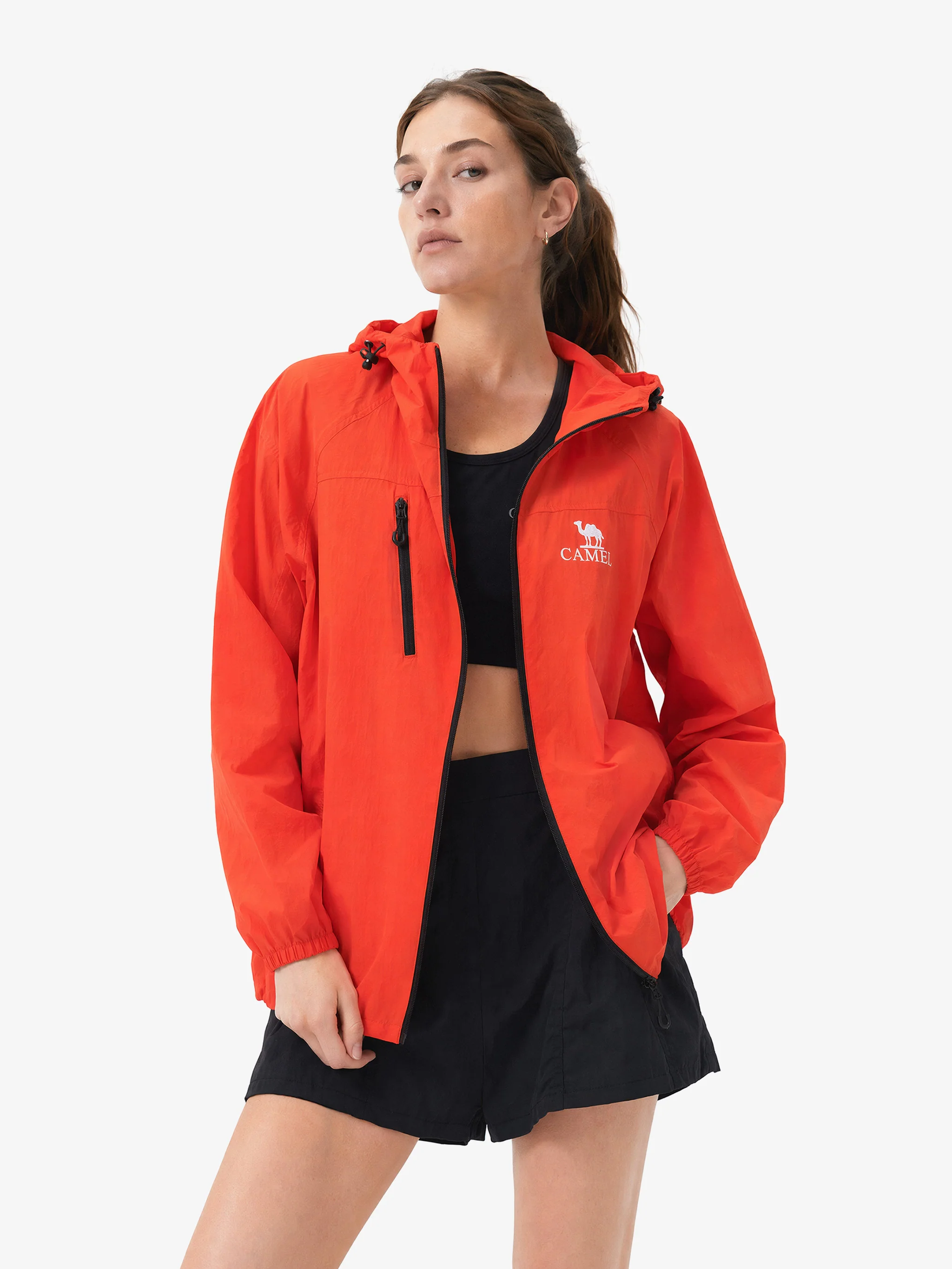 CAMEL Unisex Lightweight Hooded Outdoor Jacket - Image 20
