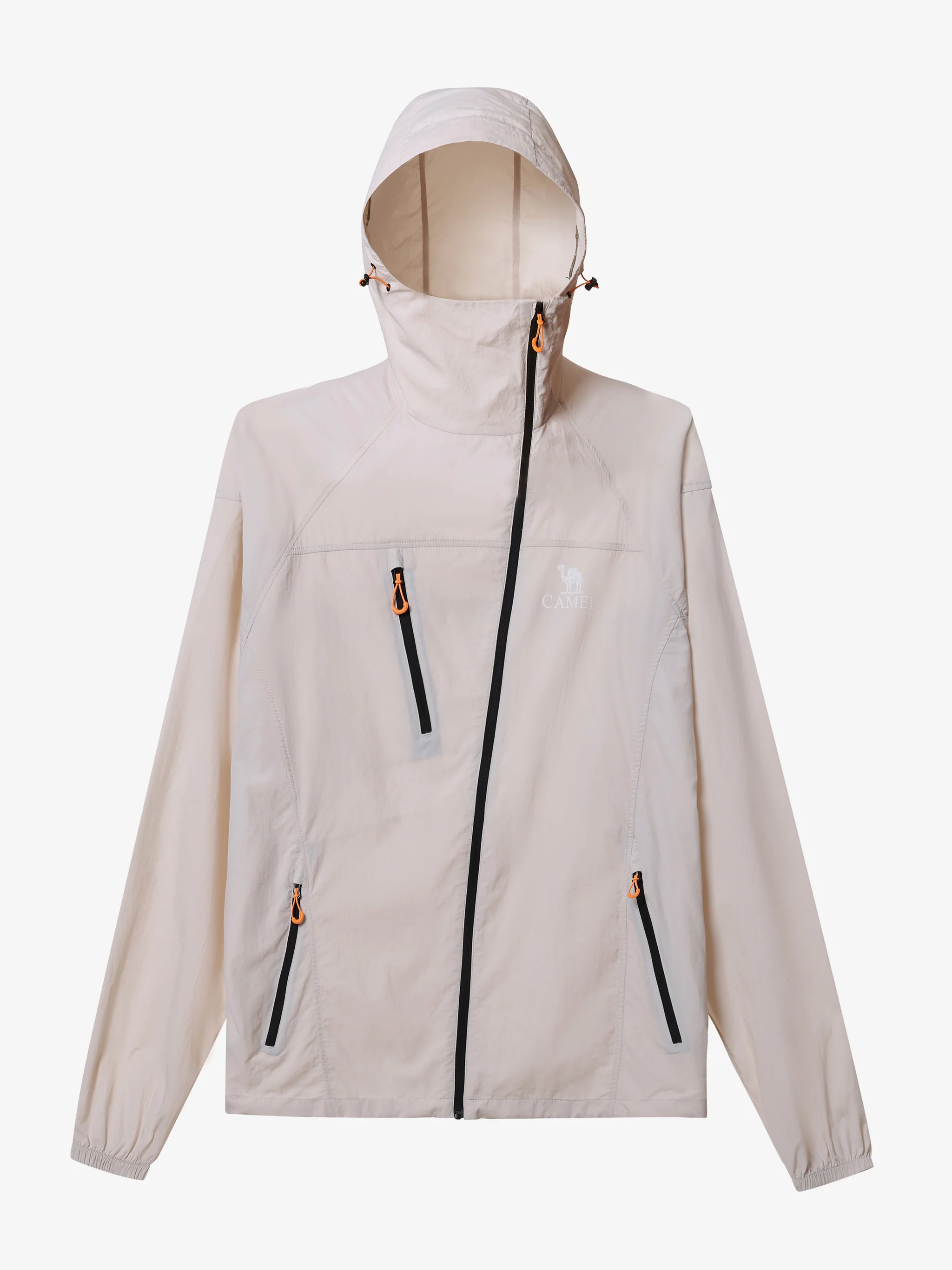 CAMEL Unisex Lightweight Hooded Outdoor Jacket - Image 9