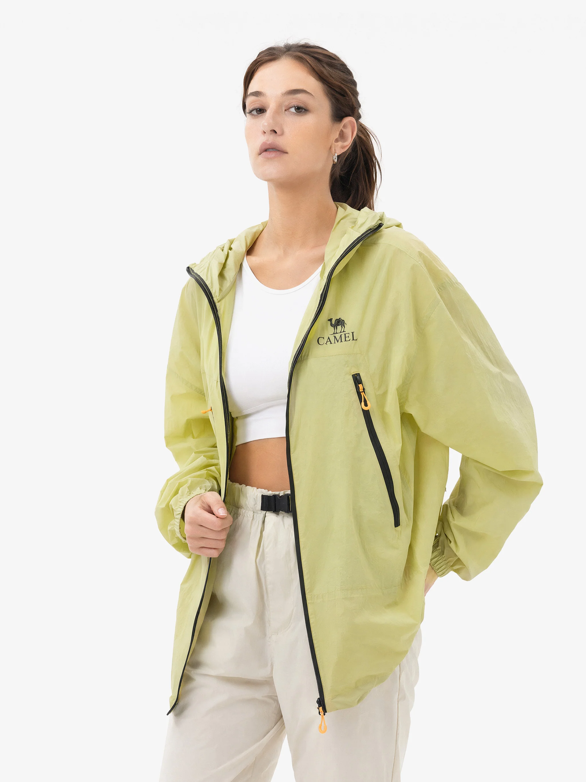 CAMEL Unisex Lightweight Hooded Sun Jacket - Image 14