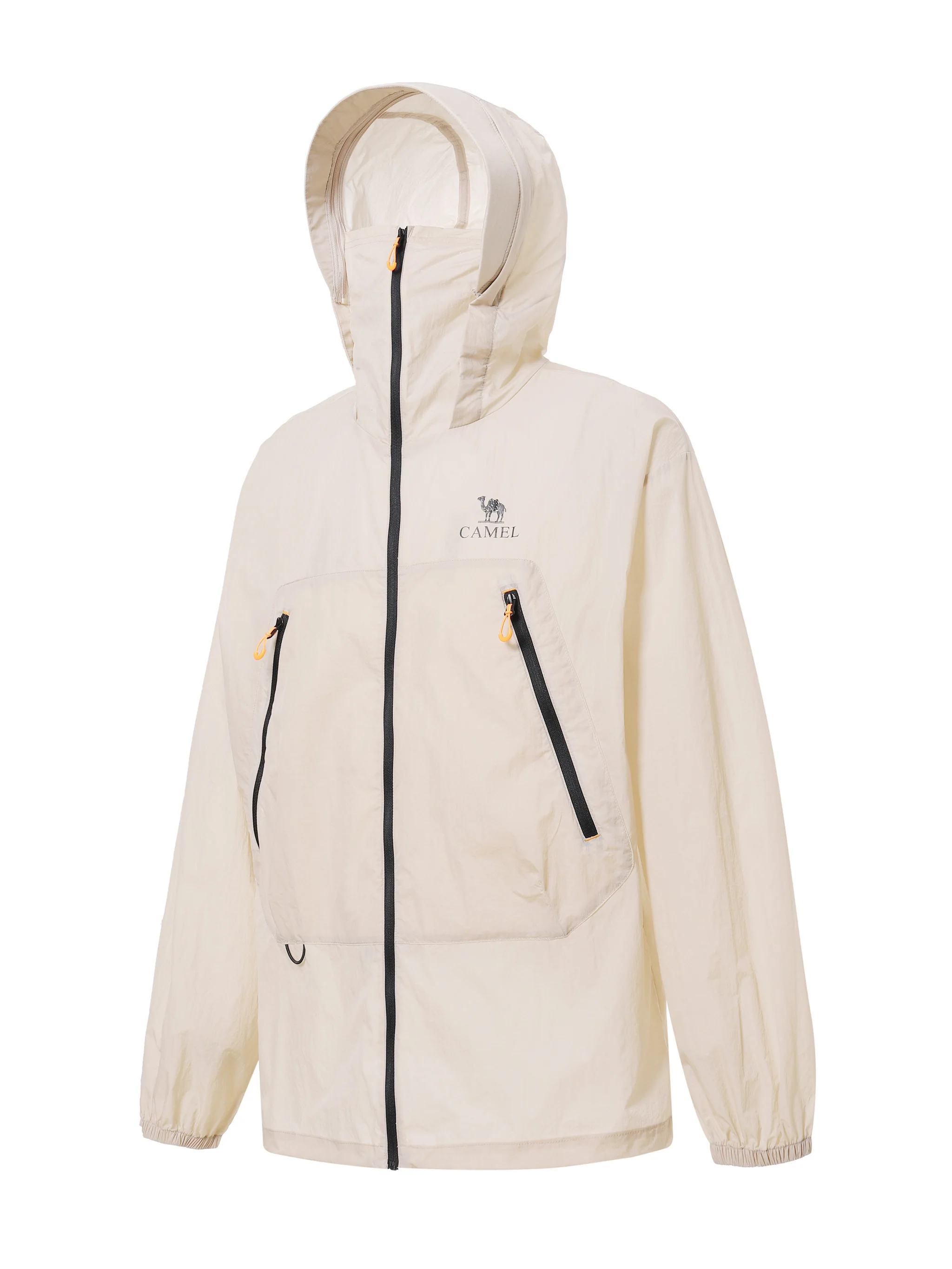 CAMEL Unisex Lightweight Hooded Sun Jacket - Image 3