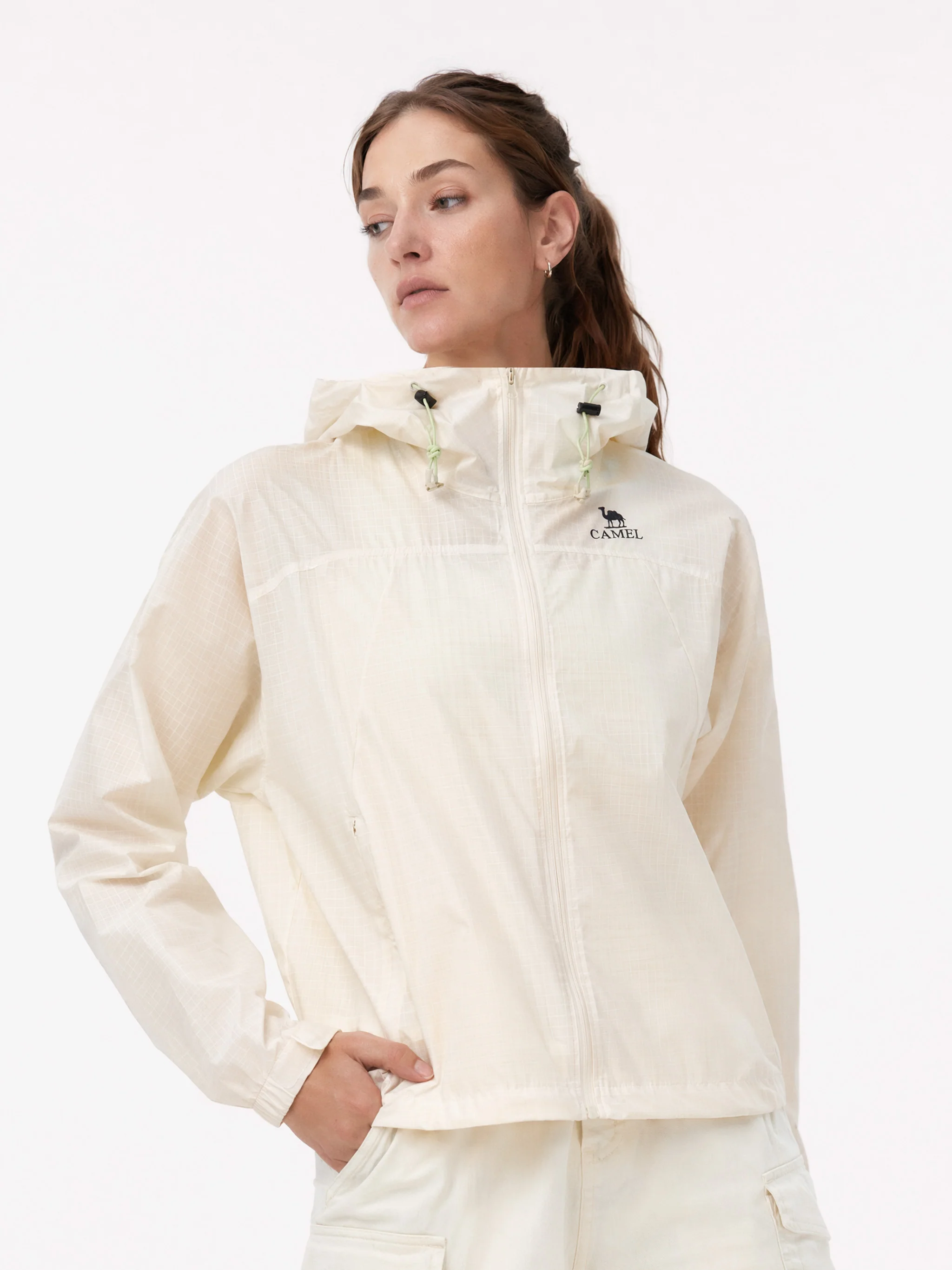 CAMEL Women's Lightweight Hooded Sun Jacket - Image 12